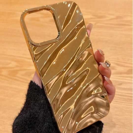 Luxury Gold Textured iPhone Case