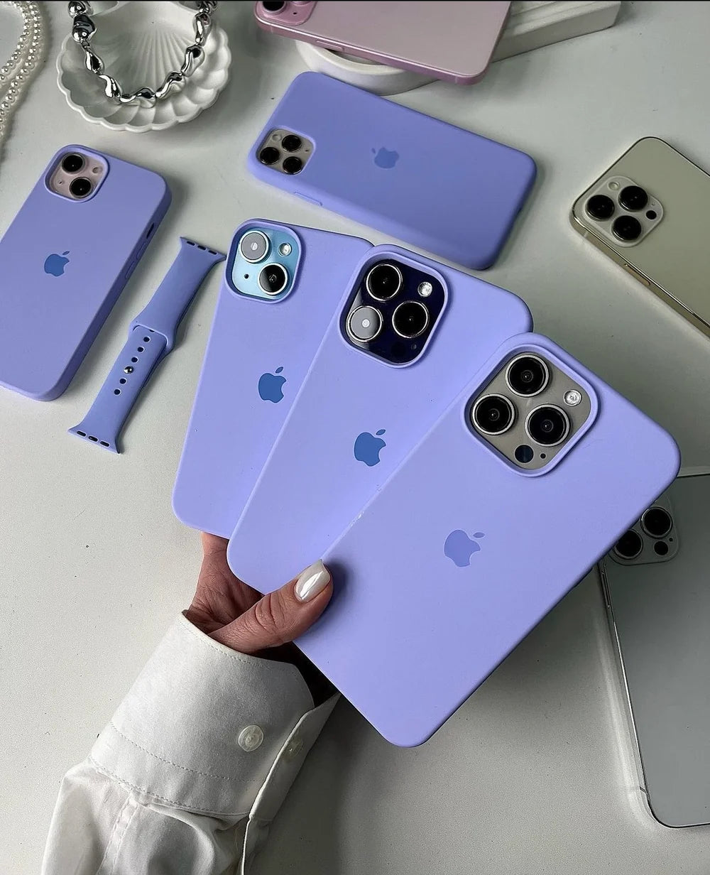 Light Purple Silicon iPhone Case - Coverify