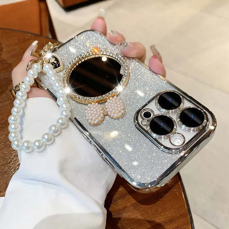 Luxury Glitter Diamond Mirror iPhone Case