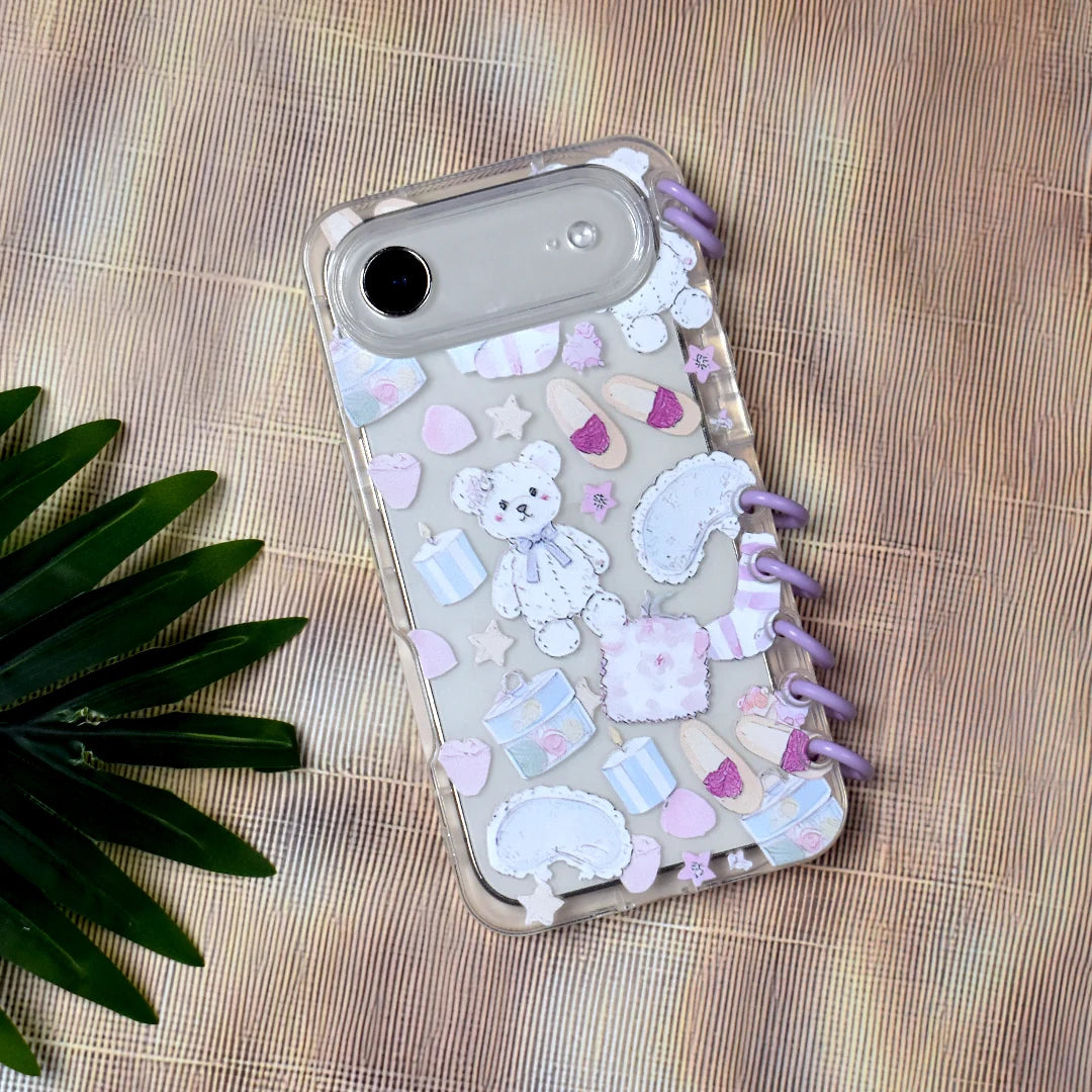 Luxury Teddy Notebook Inspired iPhone Case - Coverify