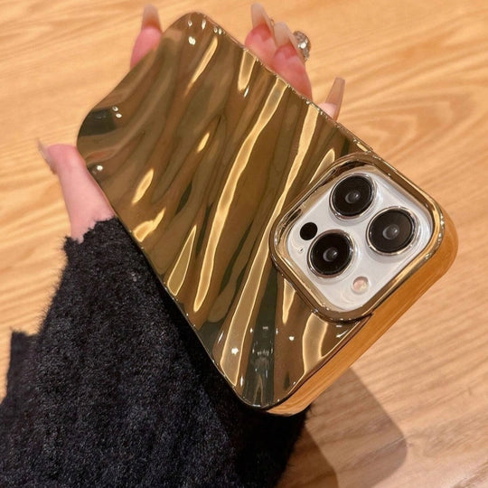 Luxury Gold Textured iPhone Case
