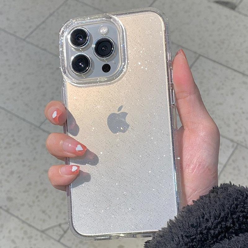 Luxury Glitter Transparent iPhone Case