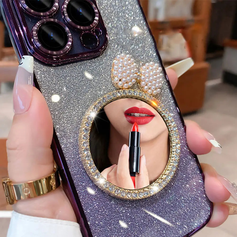 Luxury Glitter Diamond Mirror iPhone Case