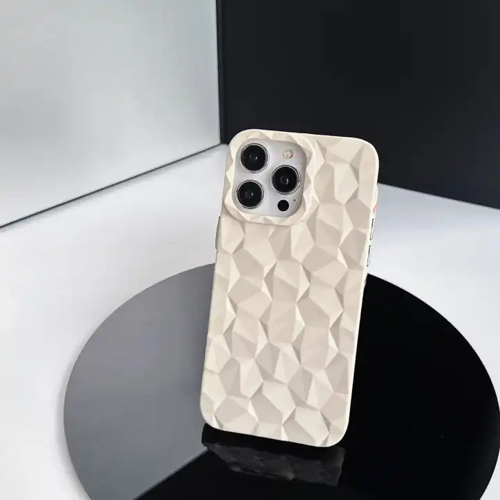 Hexagonal Prism Matte iPhone Case - 14 Plus