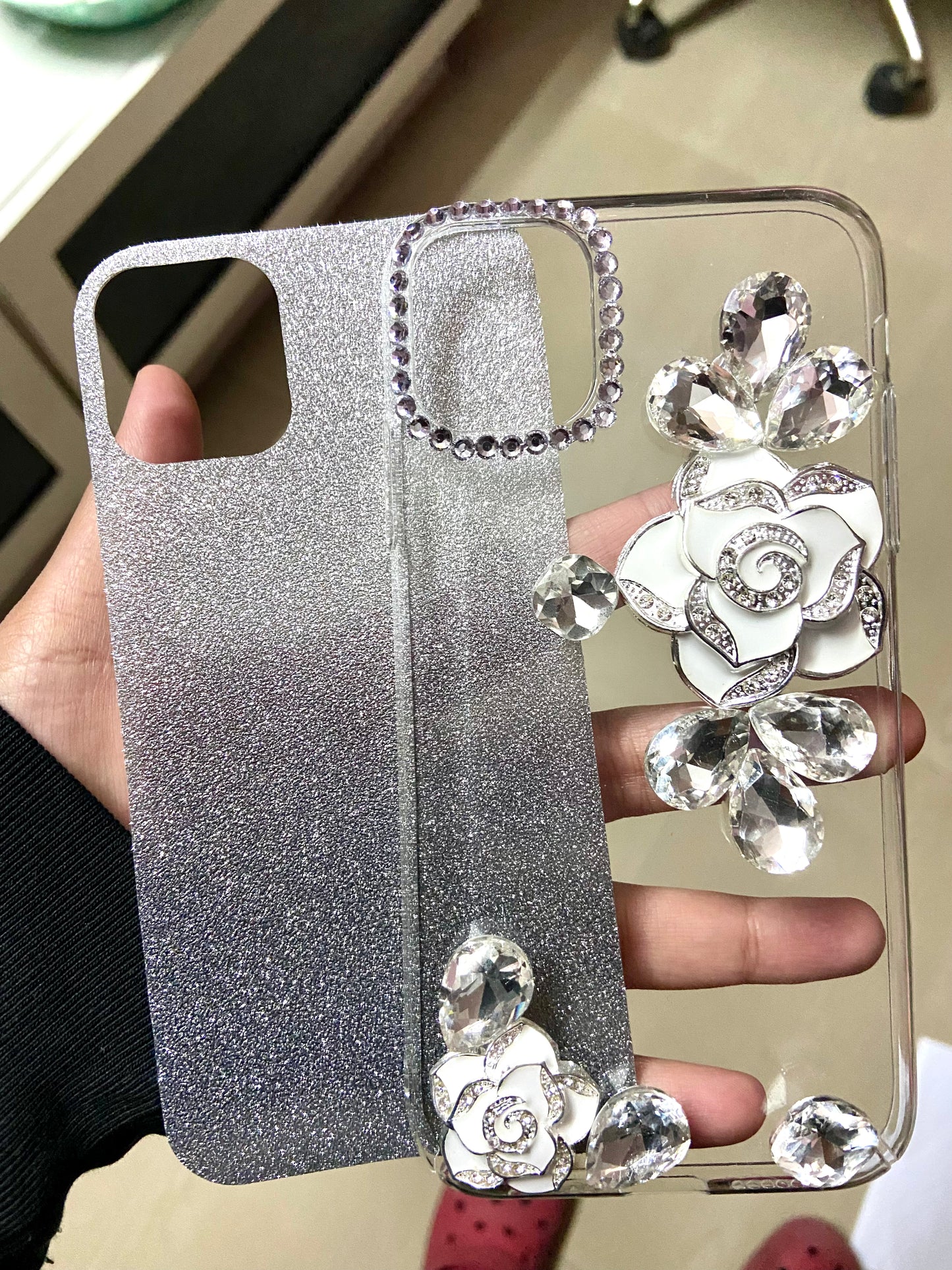 Luxury Glitter Card for iPhone Case [Case/Cover not Included]