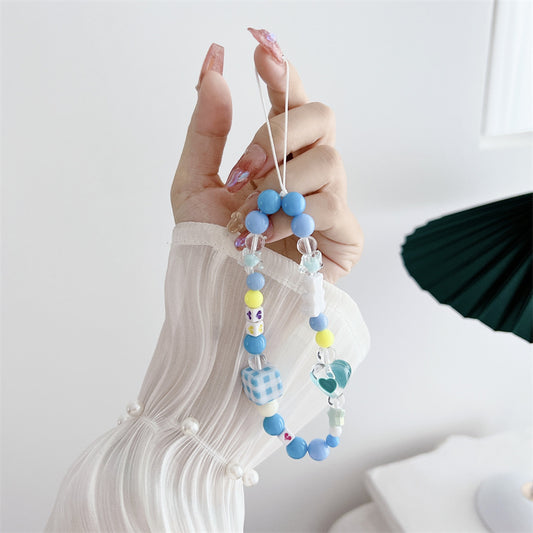 Luxury Blue Beads Cartoon Charm Bracelet