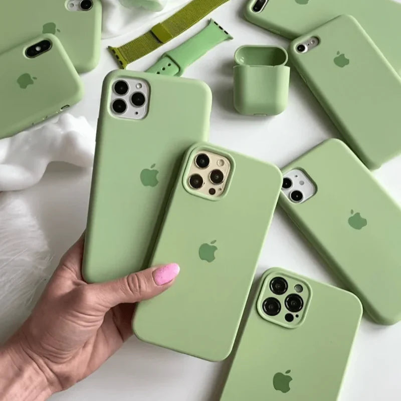 Green Silicon iPhone Case - Coverify