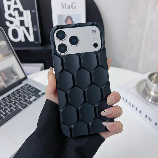 Luxury Honeycomb Tech Matte Finish iPhone Case - Coverify