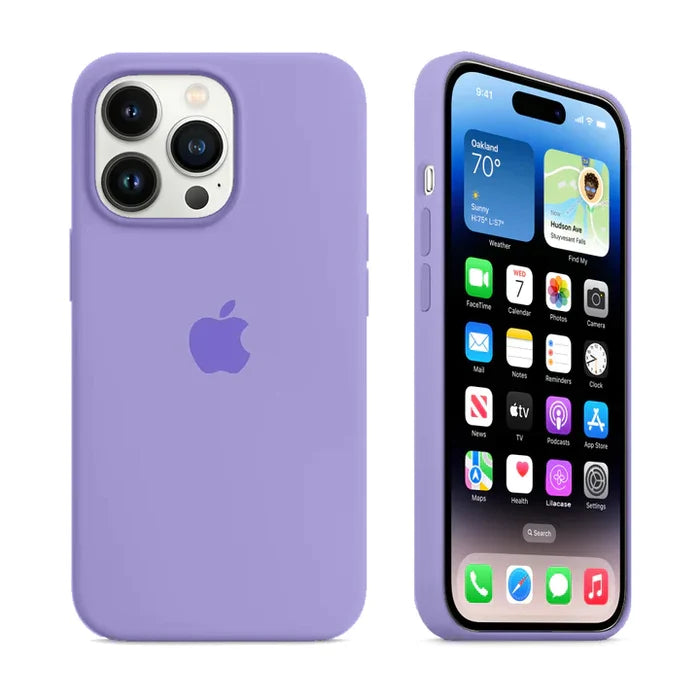 Light Purple Silicon iPhone Case - Coverify