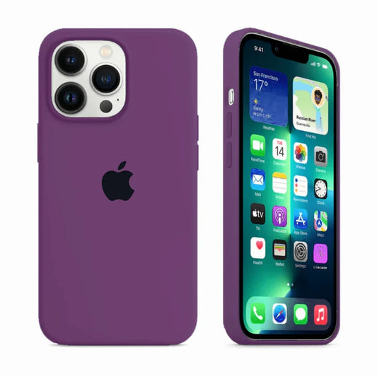 Purple Silicon iPhone Case - Coverify