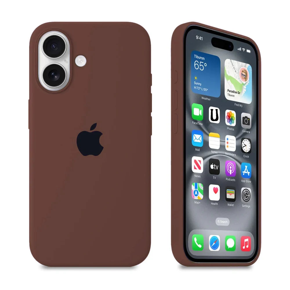 Cocoa Soft Silicon iPhone Case - Coverify