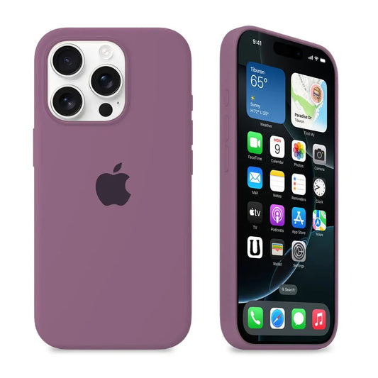 Black Currant Silicon iPhone Case - Coverify
