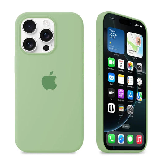 Green Silicon iPhone Case - Coverify