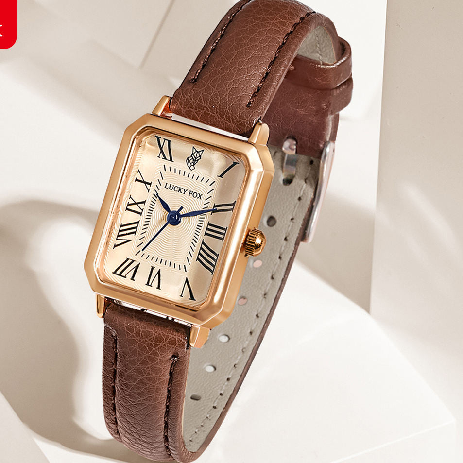 Luxury Roman Numeral Vintage Women's Watch