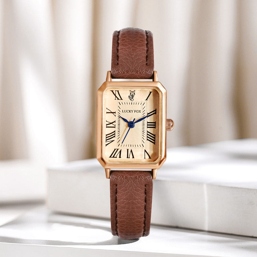 Luxury Roman Numeral Vintage Women's Watch