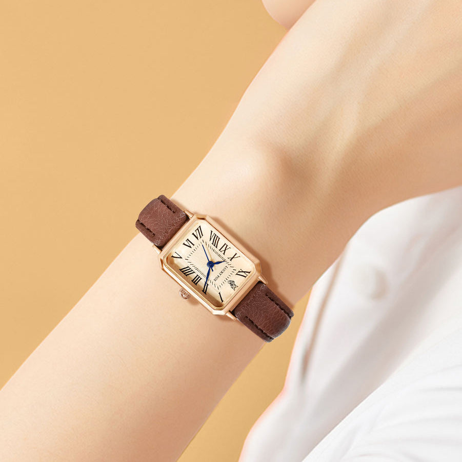 Luxury Roman Numeral Vintage Women's Watch