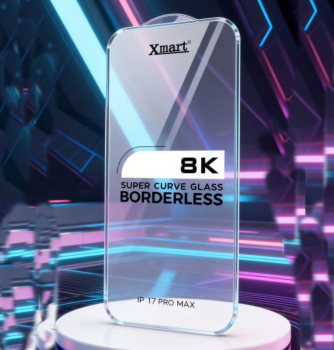 Luxury 8K Super Clear Tempered Glass Anti Static Screen Protector - 17/18 Series