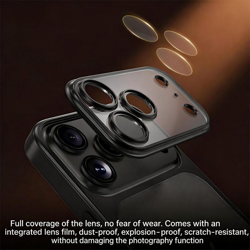 Luxury Frosted Matte Translucent iPhone Case - Silver - 17/18 Series