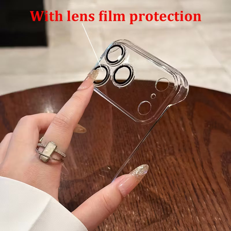 Luxury Plating Ultra Thin PC TRANSPARENT iPhone Case - Coverify